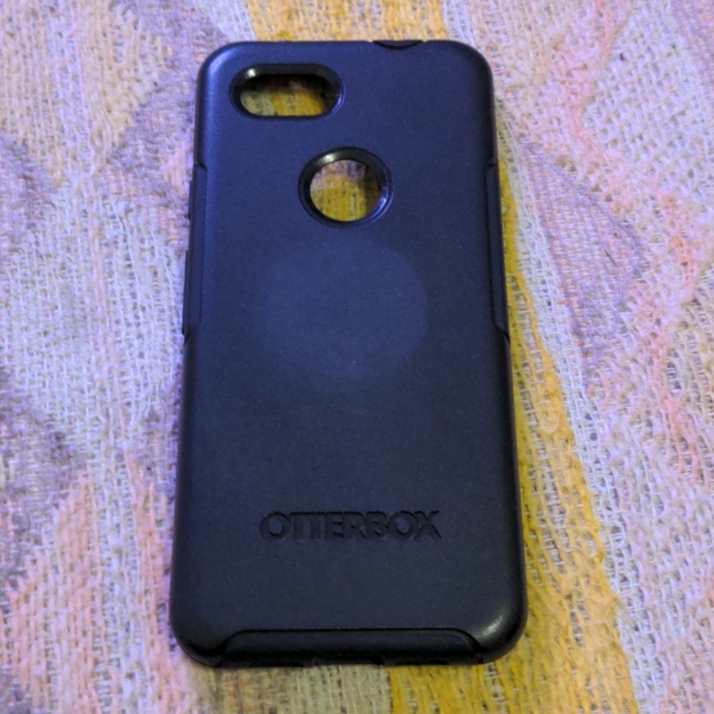 Black OtterBox Symmetry Google Pixel 3a